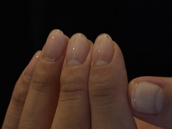 コピ(COPI)/ネイルケア＋クリア仕上げ