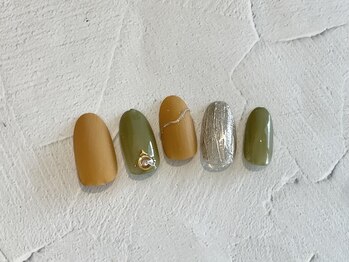 オレンジネイル