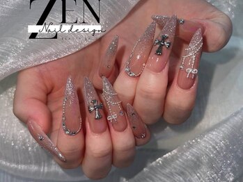 ゼン ネイル デザイン 池袋(ZEN NAIL DESIGN)/* 長 さだしやり放題×つけ放題