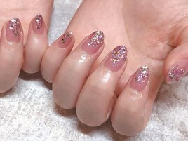 グリッターネイル☆￥8800