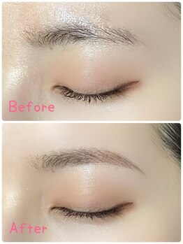 ビューステージ アイブロウサロン 吉祥寺/アーチと毛量調整で柔らかな印象