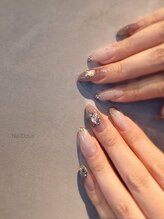ネイル ドゥ 岡山駅前店(Nail Doux)/シェルラメニュアンスネイル