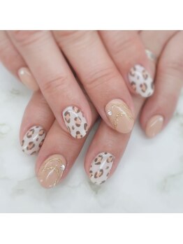 ネイルサロン エーナイン ザ ビッグ豊平店/持ち込みデザイン