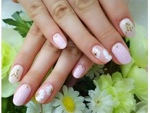 プルミエ ネイル(Premier Nail)/ガーリーフラワーネイル☆