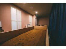 アオドットスパ(ao.spa)の雰囲気（酵素浴中はゆっくりお過ごし、スタッフとお話どちらも可能です。）