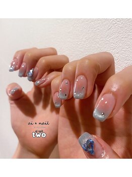 アイネイル 小倉(ai nail)/マグネットグラデーション