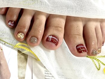 ネイルライフ(NailLife)/フット定額¥8500 新作デザイン