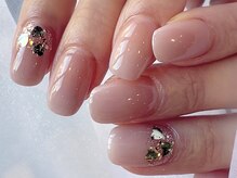 サロン ダブルアール バイ ラウレア(salon WR by laulea)の雰囲気（マグネットにこっくりブラウンフレンチで秋冬も華やかに♪）