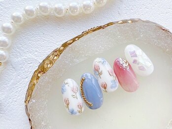 フレイヤ 池袋店(FREJA)の写真/最旬トレンドデザインをご用意◎お仕事や家事でもOKな上品ネイルで指先に彩りを♪[パラジェル、フィルイン]