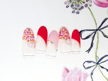 ネイルライフ(NailLife)/春ツイード