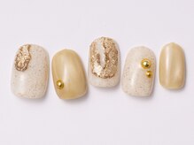 アイ ネイルズ 天神店(I nails)/テラコッタゴールド　￥7000