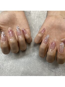 2025秋ネイル【チークネイル】