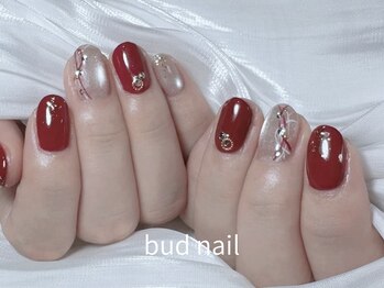 バドゥネイル(bud nail)/シーズン定額デザイン正月ネイル