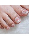 フット☆チークネイル10000円