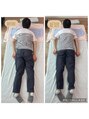 ミーテ(mite)&nbsp;身体の土台である骨盤調整前後の写真。これだけの変化があります