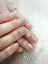 シキ(SIKI)/クリア感をだしたグレージュ