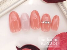 武蔵小杉ネイルサロン ケイ プラス(K.PLUS)/ネイルデザイン￥6000～