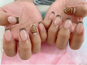 ディーネイル 天王寺(D-nail)/【甲田】ハートネイル