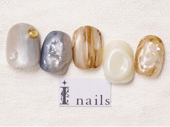 アイネイルズ 池袋店(I-nails)/ぷっくり奥行きネイル