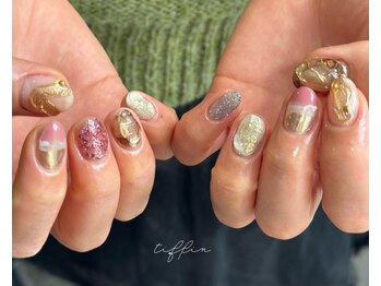 ネイルサロン ティフィン(tiffin)/～春色nuanceネイル～