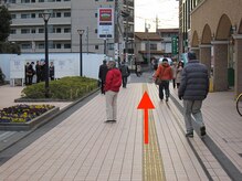 整体術×高濃度水素吸入【ところ整体院】所沢駅前店/そのまま直進します