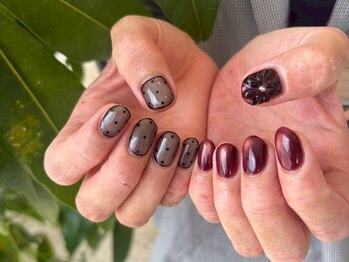 フリープ タクタ(freep tacta)/シースルー×ボルドーマグネット