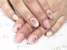 キュアエヌ(cure.n)/ドライフラワーネイル