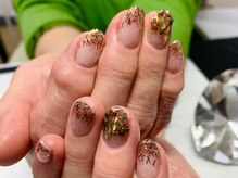 シェリル 田無店(Cherilu)/スタッフネイルとお揃いネイル