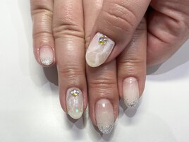 もやもやグラデネイル☆