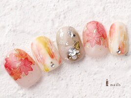 紅葉ネイル　11500円