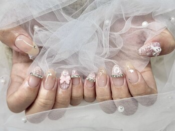 マミーフルール(Mamie fleur)の写真/《Y2K/韓国/推し活/ワンホン》LIVE・イベントに向けた★爆カワnail☆推しに褒められたい...オタク集合！
