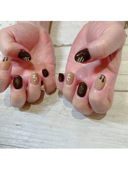 ネイルアンドまつ毛エクステ ルーナ イオン多摩平の森店/バレンタインネイル♪