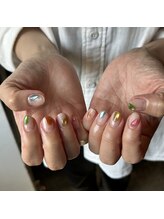 マンナネイル(manna nail)/【hand】monthly L