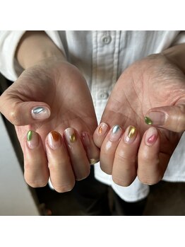 マンナネイル(manna nail)/【hand】monthly L