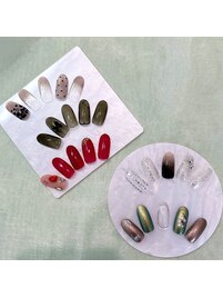 秋の定額アートサンプル