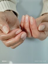 ハロ(Halo)/ケア付きクリアジェル仕上げ