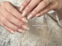 アメリアンドカシェット(Amelie&Cachette)の雰囲気（大人シンプルネイル/大人上品ネイル[パラジェル/渋谷]）