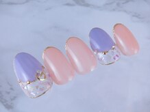 モアニ ヒロオ 渋谷店(MOANI Hiroo)/透け感ネイル☆