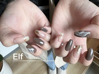 エルフ 恵庭店(Elf)/【HAND】ニュアンスネイル¥7700