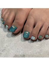 ロエルビューティーサロン(Loel BEAUTY SALON)/人魚の鱗ネイル