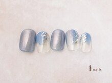 アイネイルズ 横浜EAST店(I-nails)/綺麗め塗りかけネイル