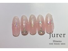 ネイルアンドアイラッシュデザインサロン ジュレ 日根野店/定額ネイル9900円コース