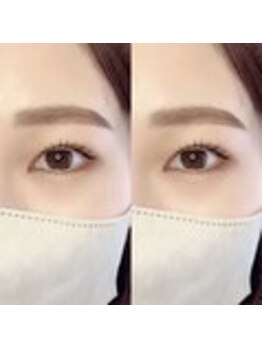 ネモア 久留米駅前店/眉毛ワックス×パリジェンヌ