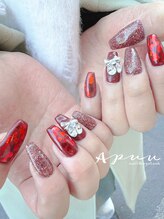 アピュ(APUU)/バレンタインネイル