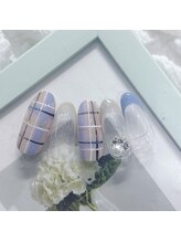 セプトネイル 三条店(SEPT NAIL)/７月大人可愛いおでかけネイル