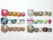 ボーホーネイルズコレクション(BOHO NAILS COLLECTION)の雰囲気（フットネイルも充実しております！）