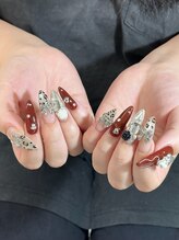 ウズ 和歌山店(UZU)/レオパードネイル