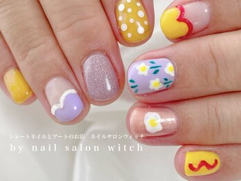 ウィッチ(witch)の写真/ネイリスト歴約10年のベテランネイリストがお客様の好みに合わせたネイルアートをお届けします！持ち込み可
