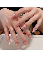 ファンシー 新宿店(Fancy)/冬ネイル/ツイード/ワンホン