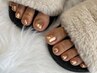 【Foot】フットネイルオーロラ・ミラー◎¥6,000【全員】